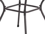 Tuintafel nordic 105 cm grijs gepoedercoat staal, Info@edvonline.nl, Rond, Nieuw, Ophalen of Verzenden