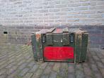 Stoere houten kist, Ophalen, Minder dan 50 cm, Gebruikt, 50 tot 100 cm