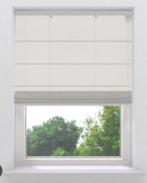 2x Vouwgordijnen wit (100x175 + 120x175), Huis en Inrichting, Stoffering | Gordijnen en Lamellen, Ophalen, 100 tot 150 cm, Wit