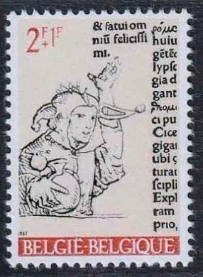 Belgie 1967 - OBP 1428 - Erasmus en zijn tijd, Postzegels en Munten, Postzegels | Europa | België, Postfris, Frankeerzegel, Postfris