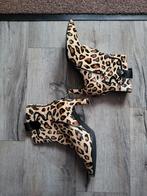 Babouche luipaard/panter laarsjes maat 41, Ophalen of Verzenden, Zo goed als nieuw, Bruin