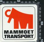 Sticker: Mammoet Transport (1), Ophalen of Verzenden, Zo goed als nieuw, Bedrijf of Vereniging