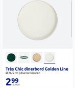 Tres chic borden, Nieuw, Ophalen of Verzenden, Bord(en), Overige stijlen