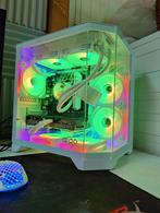 Witte RGB Game pc Ryzen 5 RTX 3060 32gb M2 waterkoeling, Computers en Software, Desktop Pc's, 32 GB, Zelf gebouwde pc, Virtual Reality