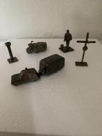 6 verzilverde miniatuurtjes ANWB, Ophalen of Verzenden, Gebruikt