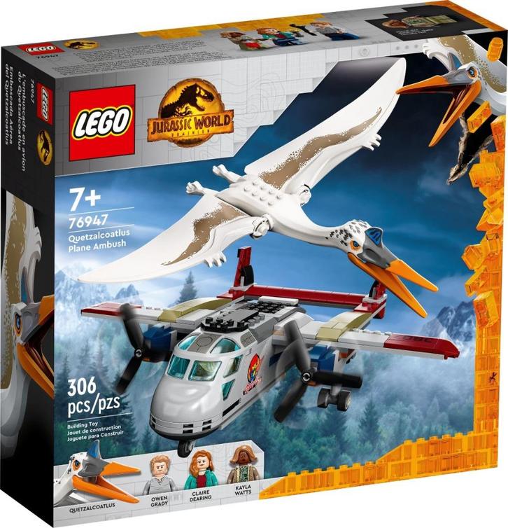 LEGO 76947 Quetzalcoatlus Plane Ambush, Kinderen en Baby's, Speelgoed | Duplo en Lego, Nieuw, Lego, Complete set, Ophalen of Verzenden