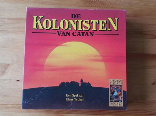 Kolonisten van Catan , basisspel hout, Hobby en Vrije tijd, Gezelschapsspellen | Bordspellen, Nieuw, Ophalen of Verzenden