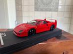 AB Models Ferrari F40 Red - black rims 1/18, Verzenden, Zo goed als nieuw, Auto, Overige merken