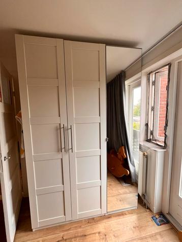 Ikea paxkast 3 delen met spiegel 50 cm diep, 236 hoog) beschikbaar voor biedingen