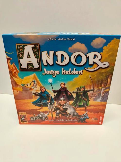 Andor Jonge Helden Bordspel, Hobby en Vrije tijd, Gezelschapsspellen | Bordspellen, Zo goed als nieuw, Een of twee spelers, Drie of vier spelers