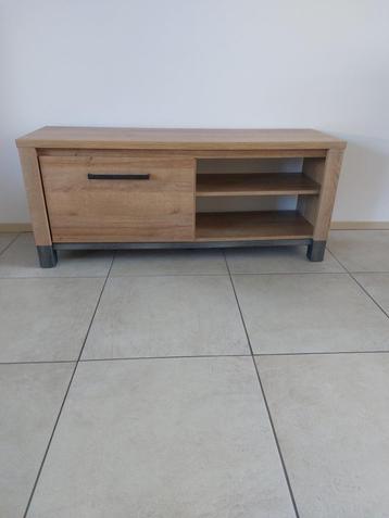 tvmeubel mangohout televisiekast tv-kast tv-meubel 124x52x40 beschikbaar voor biedingen