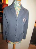 D1653 SCAPA SPORTS mt M jasje donkerblauw jogging stof, Maat 38/40 (M), Scapa Sports, Zo goed als nieuw, Jasje