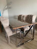 Moooie richbond tafel 2.20 bij 1 meter., Huis en Inrichting, Ophalen of Verzenden, Zo goed als nieuw
