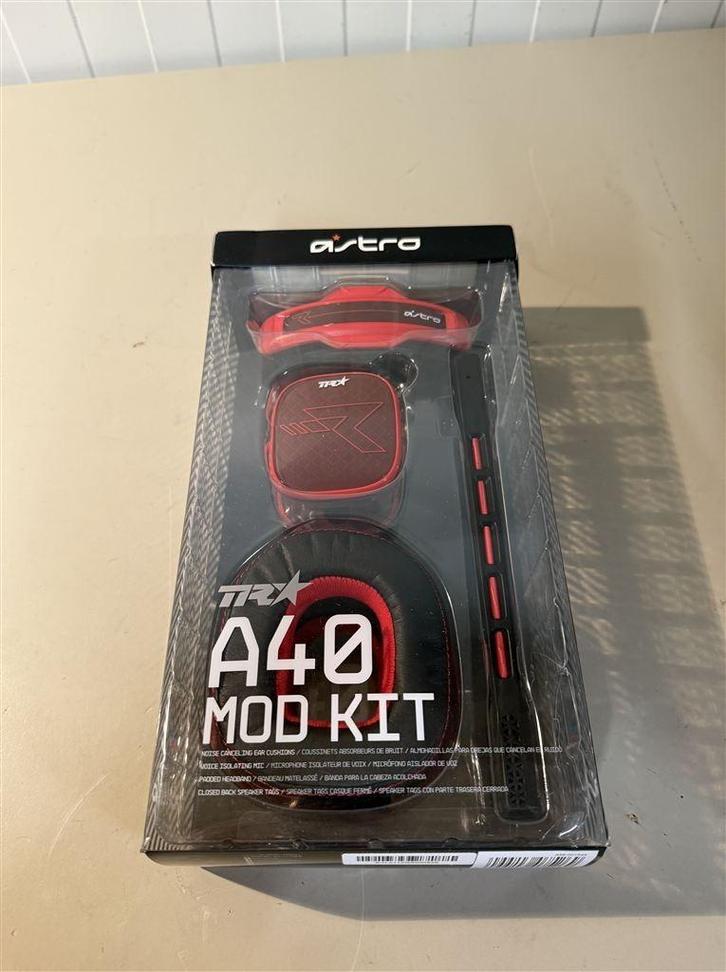 Astro TR A40 Mod Kit Rood - Oorkussens, Mic, Headband - Nieu, Computers en Software, Headsets, Nieuw, Ophalen of Verzenden