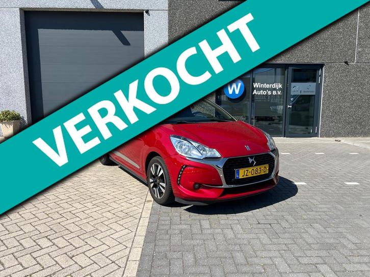 DS 3 1.2 PureTech So Chic! Clima, Cruise, Navi, NAP, Auto's, DS, Bedrijf, Te koop, DS 3, ABS, Airbags, Airconditioning, Bluetooth