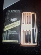 Vintage Sheaffer Calligraphyset, Verzamelen, Pennenverzamelingen, Ophalen of Verzenden, Zo goed als nieuw, Overige merken