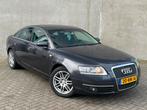 Mooie Audi A6 3.2 V6 FSI 256PK Sedan Automaat Benzine/Apk/AC, Auto's, Stof, Bedrijf, Grijs, USB