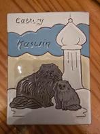 Vintage Tegel - Twee Katten, Ophalen of Verzenden