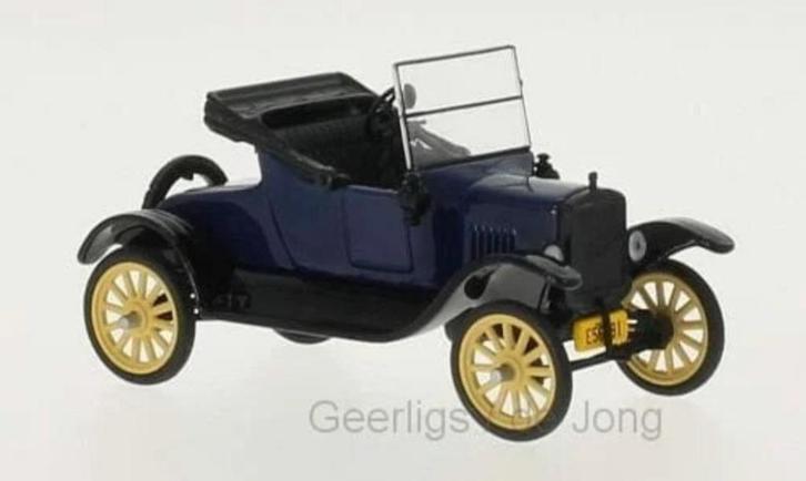 FORD MODEL T RUNABOUT CABRIOLET 1925, Hobby en Vrije tijd, Modelauto's | 1:43, Nieuw, Auto, Overige merken, Ophalen of Verzenden