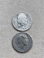 10 cent 1863 en 1889, Ophalen of Verzenden, Koning Willem III, 10 cent