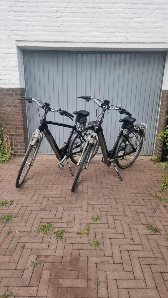 2 Sparta Ion XT-series elektrische fietsen m defecte accu's, Fietsen en Brommers, Elektrische fietsen, Gebruikt, Sparta, 51 tot 55 cm