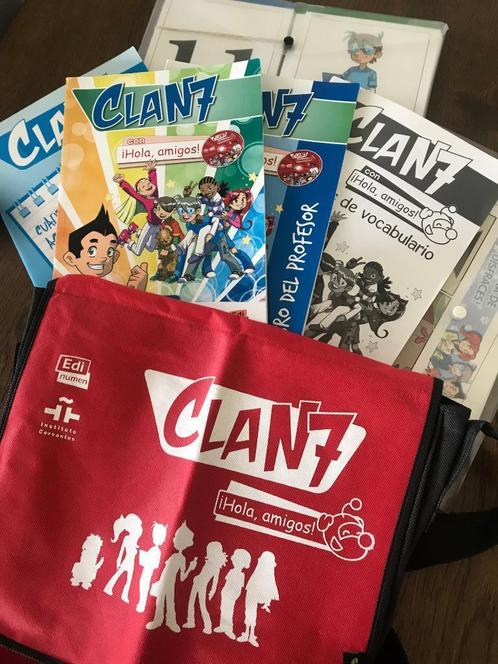 Clan 7 ¡Hola, amigos! Nivel (niveau) 1 pack, Boeken, Taal | Spaans, Zo goed als nieuw, Non-fictie, Ophalen of Verzenden
