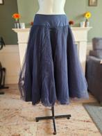 Imperial blauwe tule chique droom rok L valt als 38 M, Maat 38/40 (M), Zo goed als nieuw, Imperial, Onder de knie