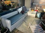 Fijn balkon bankstel, Tuin en Terras, Gebruikt, Loungeset, Wicker, Bank