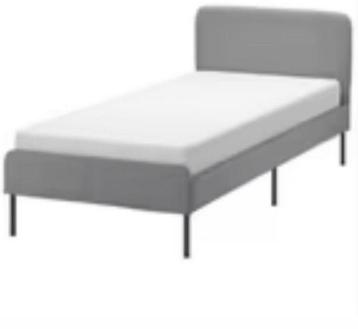 Bed slattum grijs beschikbaar voor biedingen