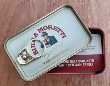 Blik Birra Moretti tafelgesprekken - NIEUW beschikbaar voor biedingen