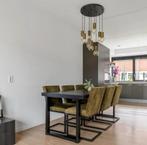 Ronde hanglamp inclusief 9 bollampen, verstelbaar en dimbaar, Ophalen, Zo goed als nieuw, 75 cm of meer