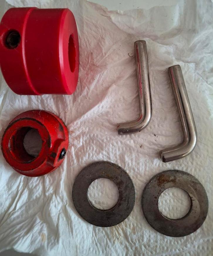 Afsluiters voor halters bodybuilding, Sport en Fitness, Fitnessmaterialen, Gebruikt, Ophalen of Verzenden