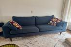3-zits bank Nous Living - Torino blauw, Huis en Inrichting, Ophalen, Hout, Gebruikt, Hoekbank