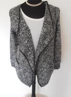 Lulu Love - prachtige zwart wit winter vest - 40, Kleding | Dames, Verzenden, Zwart, Maat 42/44 (L), Zo goed als nieuw