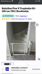 Hoek flexibele traphekje baby dan, Kinderen en Baby's, Traphekjes, Ophalen, Zo goed als nieuw, Metaal of IJzer