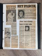 Elvis krantenknipsels overlijden 1977, Verzamelen, Verzenden, 1960 tot 1980, Tijdschrift