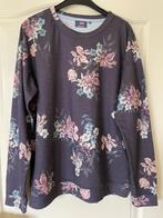 Grijs shirt met bloemen, Nielsson, maat XL-XXL, Overige kleuren, Verzenden, Maat 46/48 (XL) of groter, Zo goed als nieuw