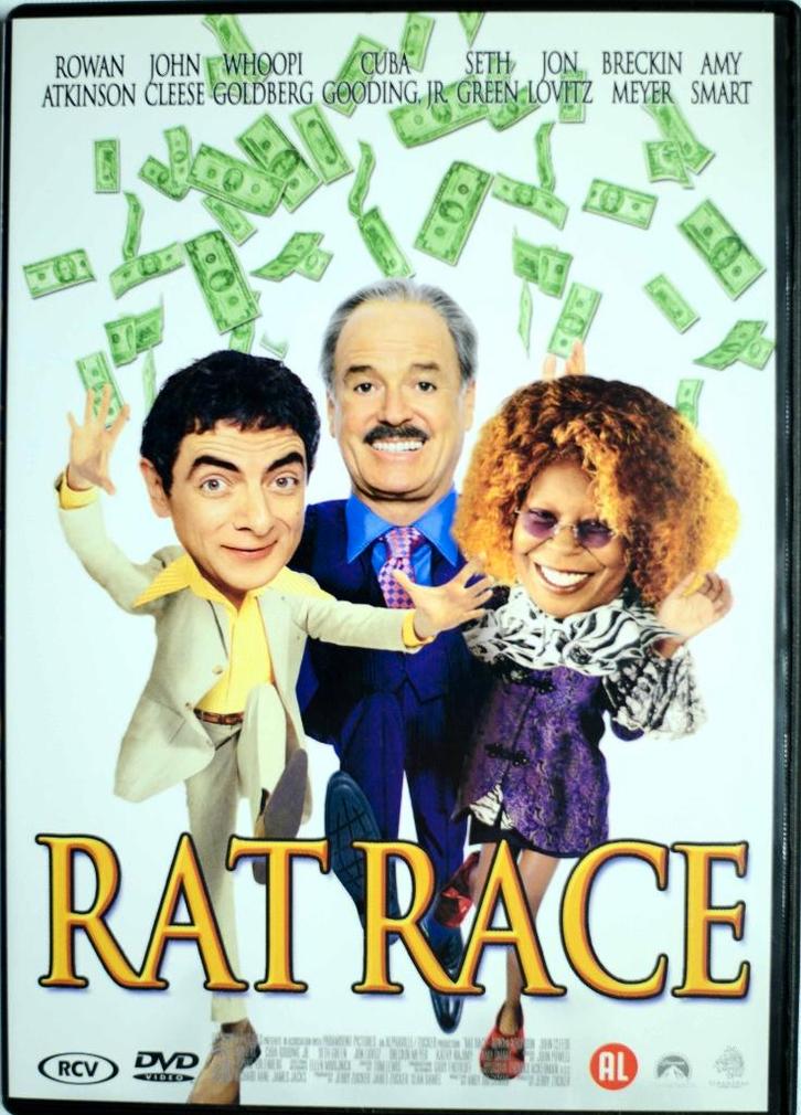 dvd rat race, Cd's en Dvd's, Dvd's | Komedie, Zo goed als nieuw, Overige genres, Alle leeftijden, Ophalen of Verzenden