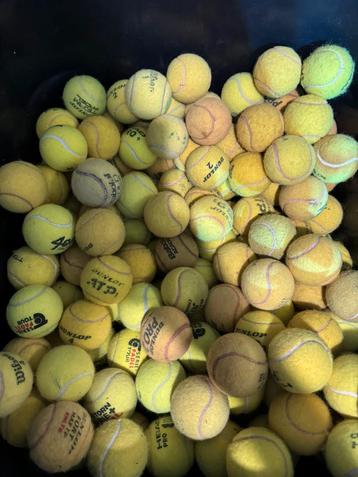 100 gebruikte tennisballen / Padelballen beschikbaar voor biedingen