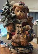 Kerstbeer met kerstboom en lichtjes, Diversen, Kerst, Ophalen of Verzenden, Zo goed als nieuw
