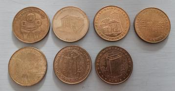16 Monnaie de Paris Toeristenpenningen beschikbaar voor biedingen