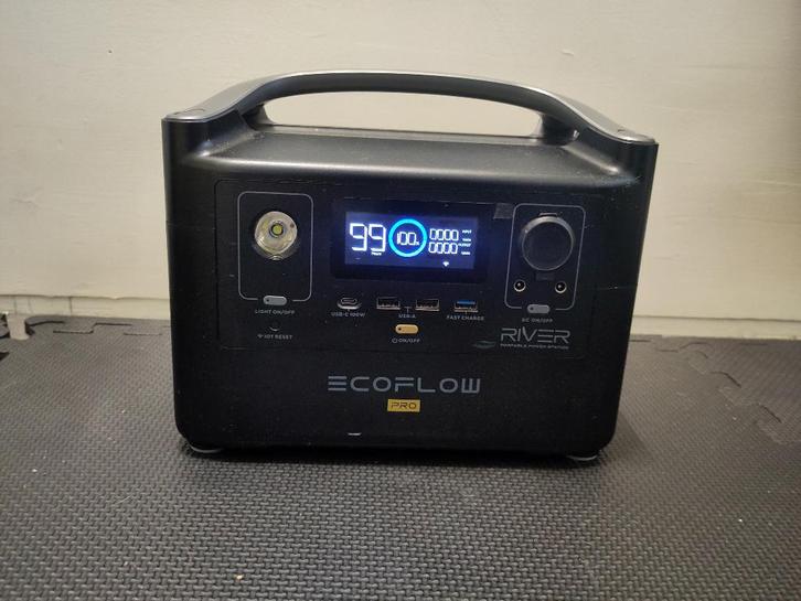 Ecoflow river pro      powerstation, Caravans en Kamperen, Kampeeraccessoires, Gebruikt, Ophalen