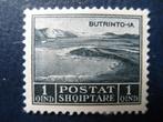 Postzegels Albanië 1930 nr 224 lagune Butrint - cw. 2,00 (*), Ophalen of Verzenden, Dier of Natuur