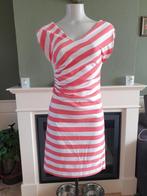 STEPS schitterende wit oranje roze jurk 34 XS | €10 incl v, Maat 34 (XS) of kleiner, Knielengte, Steps, Wit