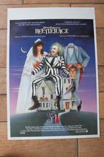 filmaffiche Beetlejuice 1988 Tim Burton filmposter, Verzamelen, Rechthoekig Staand, Ophalen of Verzenden, Zo goed als nieuw, A1 t/m A3