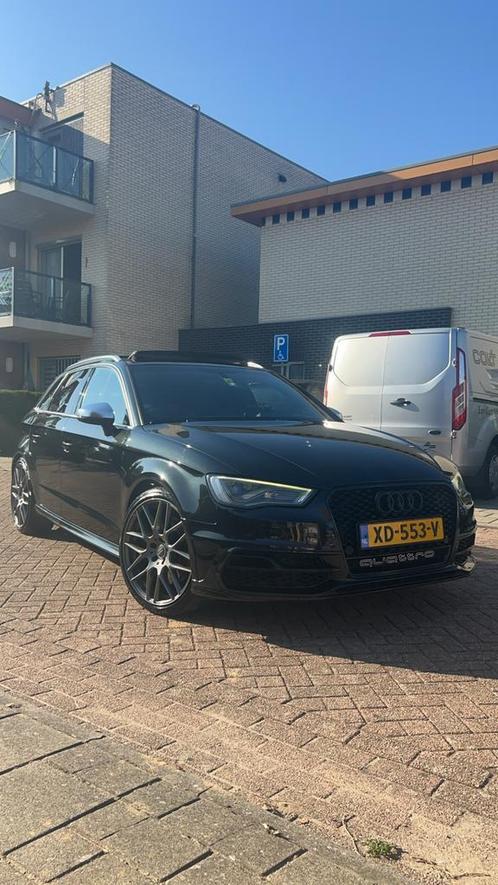 Audi S3 2.0 2014 Zwart PANO RS Zetels, Auto's, Audi, Particulier, S3, Benzine, Hatchback, Automaat, Geïmporteerd, Zwart, Ophalen