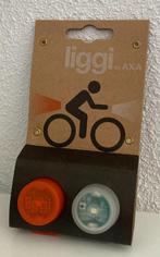 AXA Liggi LED Lampenset voor fiets (voor & achter,totaal 2x), Waterbestendig, Nieuw, Ophalen of Verzenden, Batterij