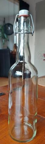 Beugelflessen glas 0.75L, Nieuw, Ophalen