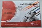 Coincard 1e dag uitgifte Anton Geesink zilveren 5 euro 2021, Ophalen of Verzenden, 5 euro