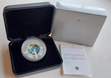 Zilveren 1 oz Australian Milenium coin 2001. beschikbaar voor biedingen